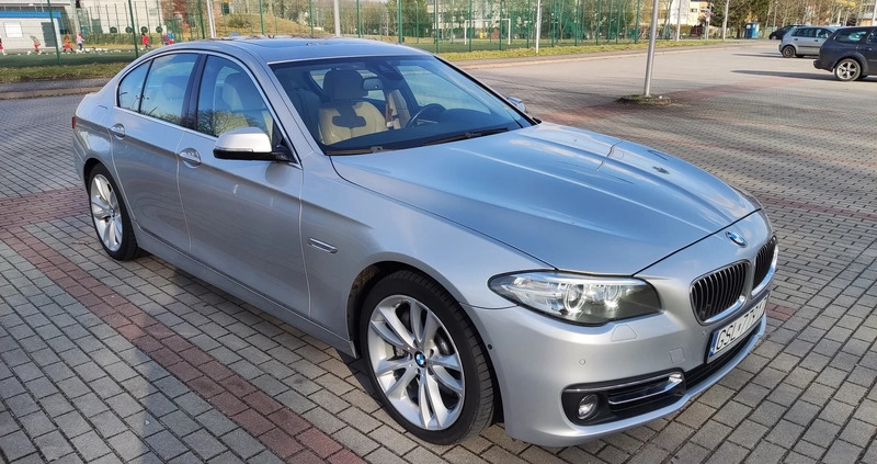 BMW Seria 5 cena 94000 przebieg: 114307, rok produkcji 2015 z Słupsk małe 254